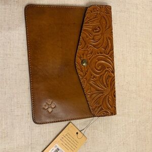 Patricia Nash Embossed Leather Clutch
